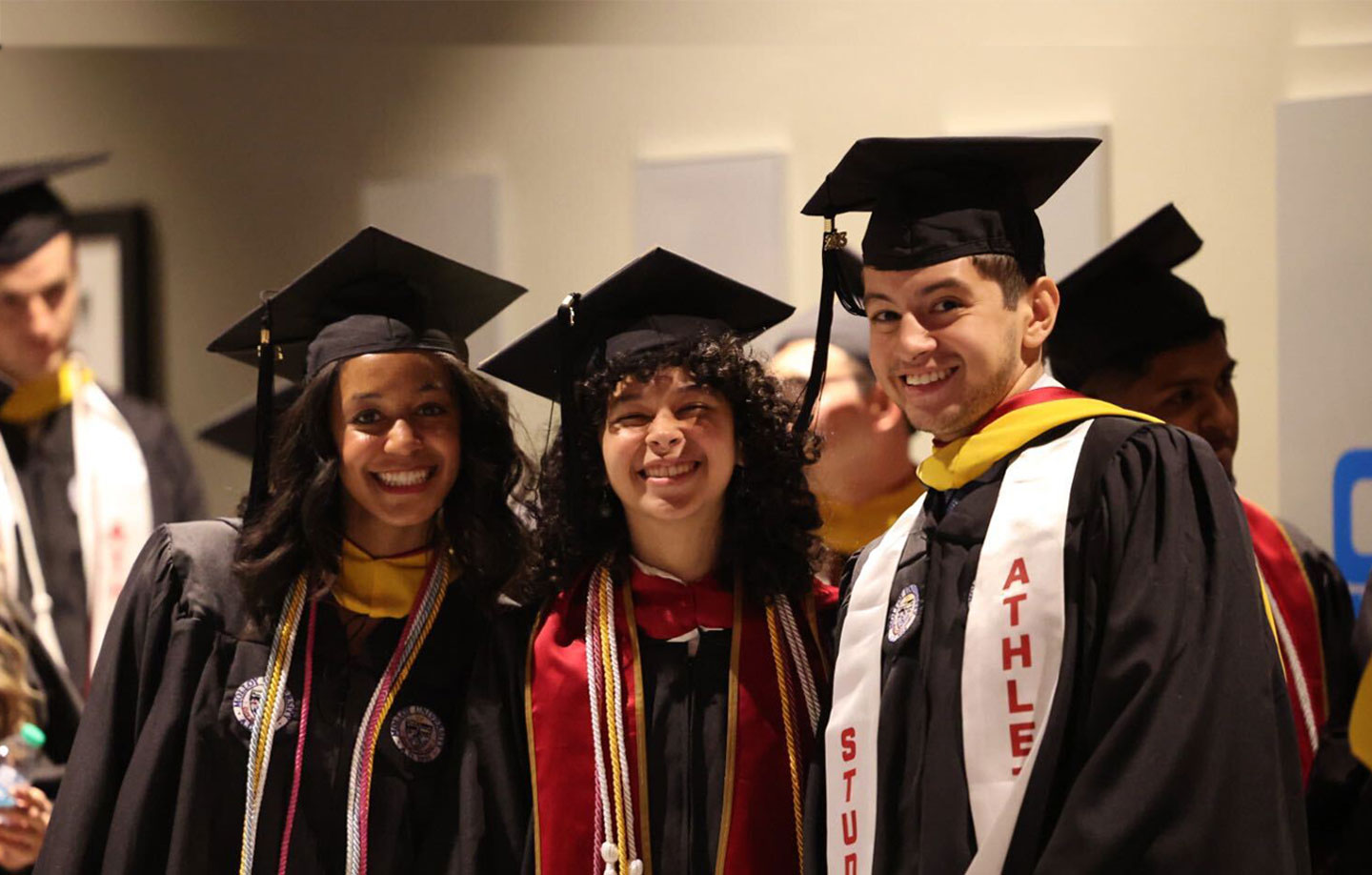 Molloy University students at Commencement