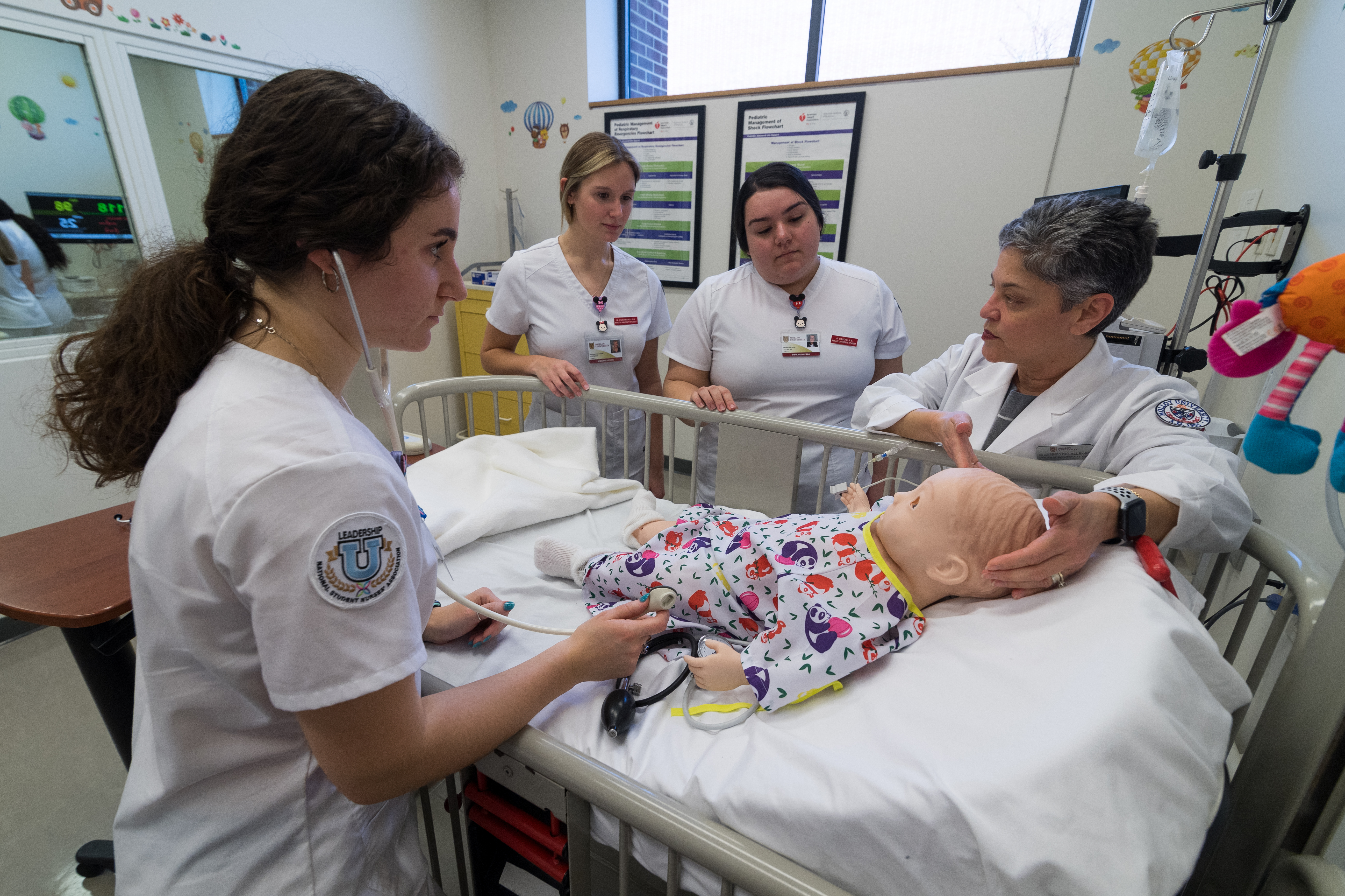 Cupola atop a building on the Molloy University campus