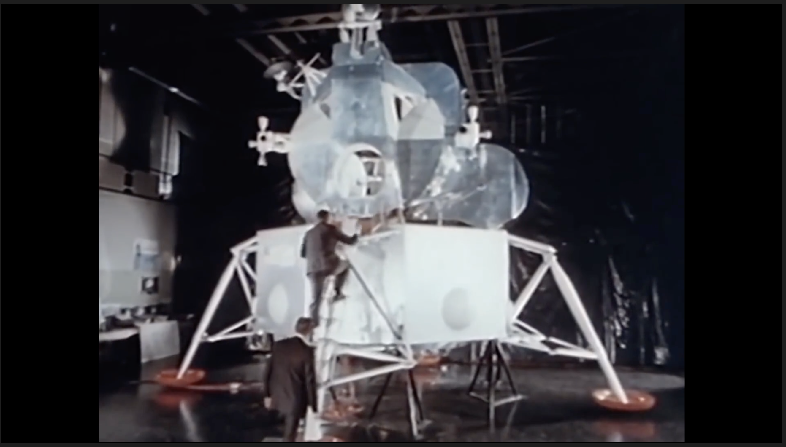 Photo of the lunar module