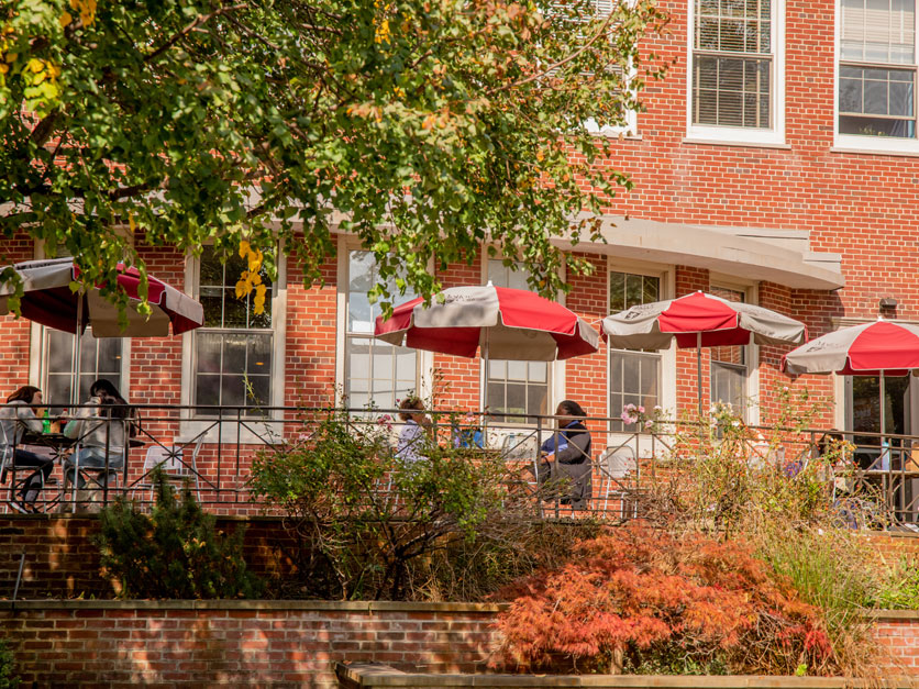 Outdoor Dining at Anselma Room