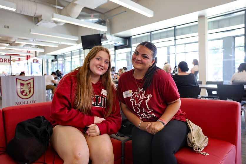 incoming students at orientation