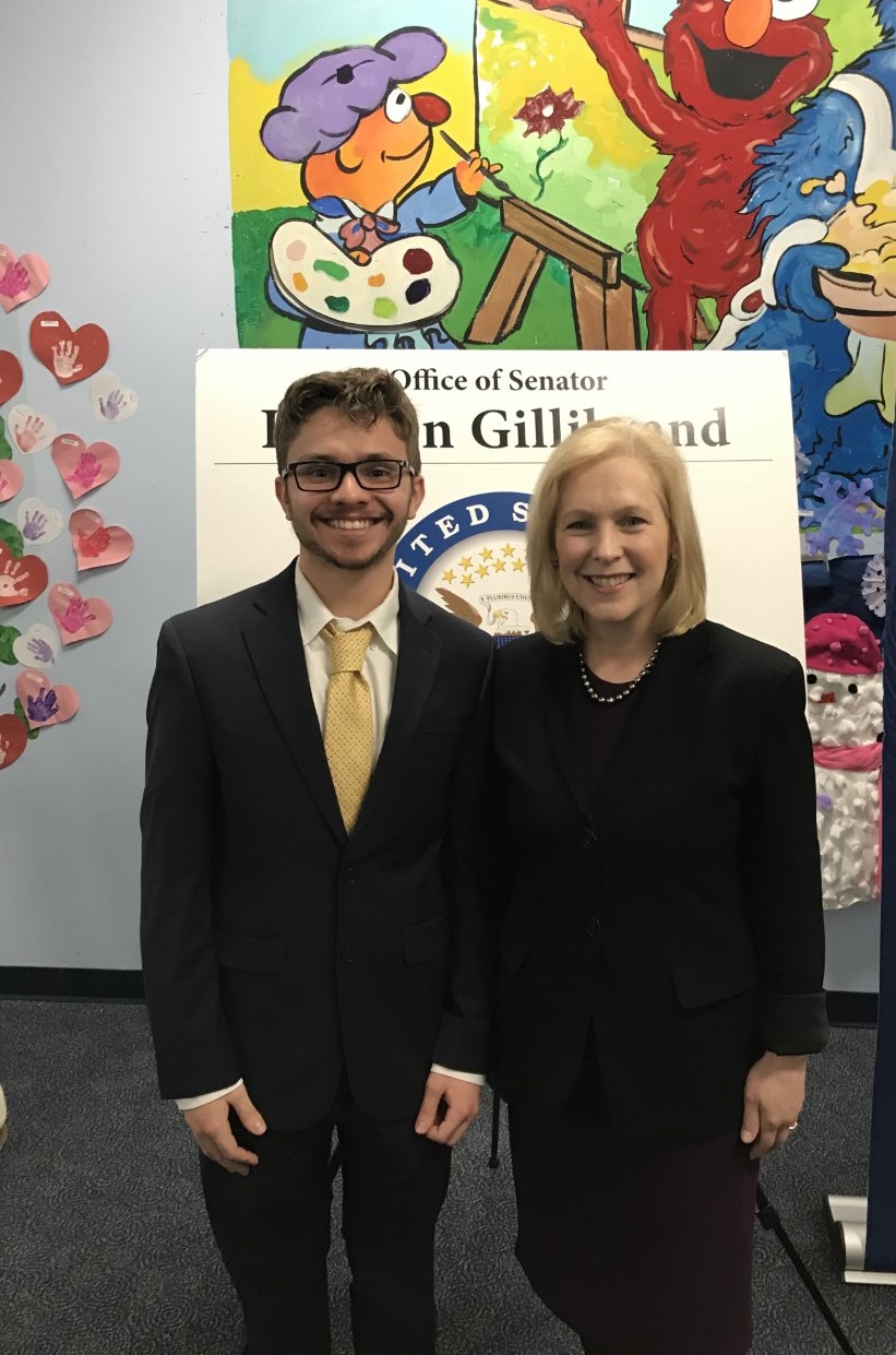 Michael Serrano Gillibrand intership photo