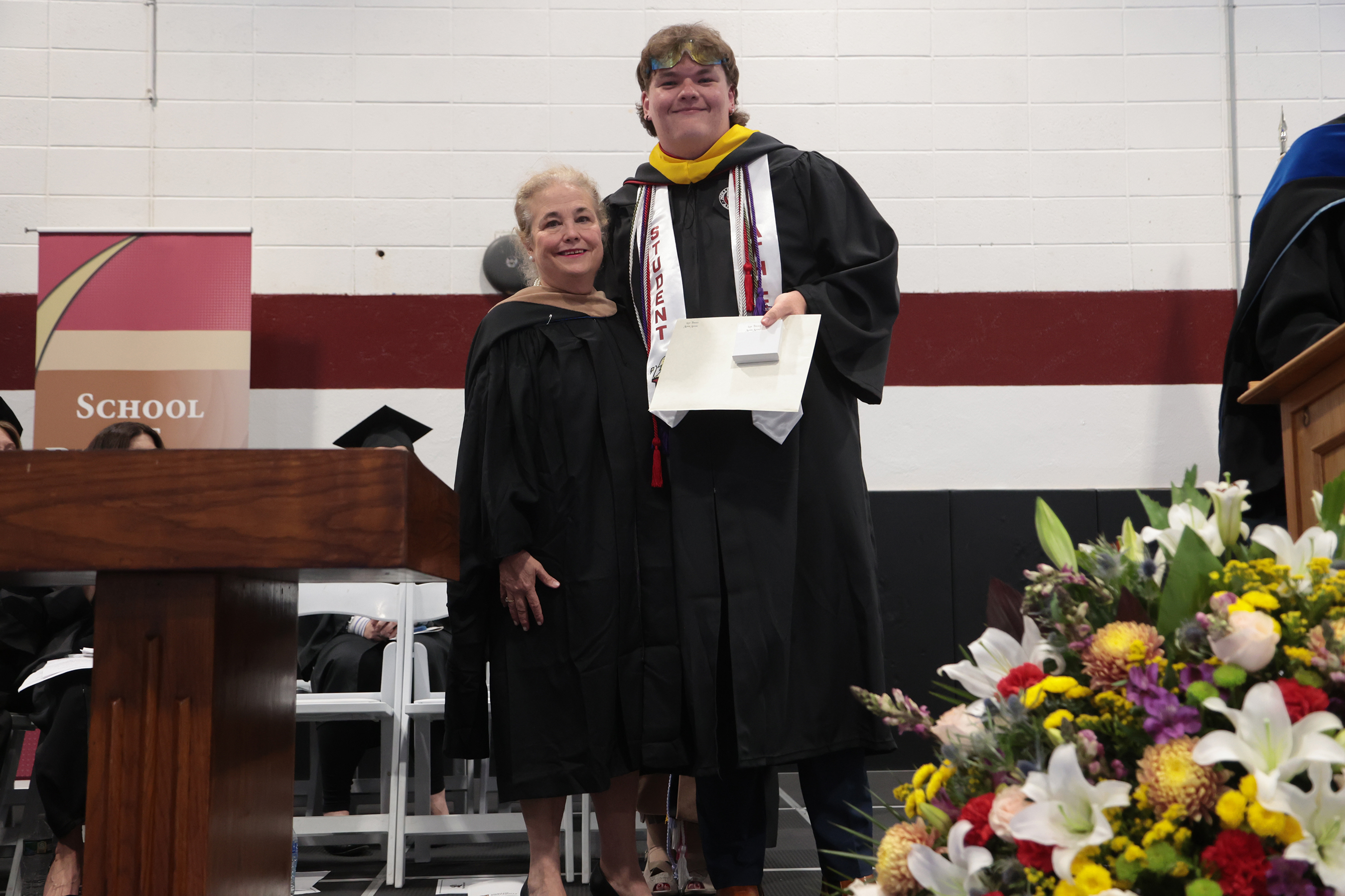 Gioia Bales and Liam Burden