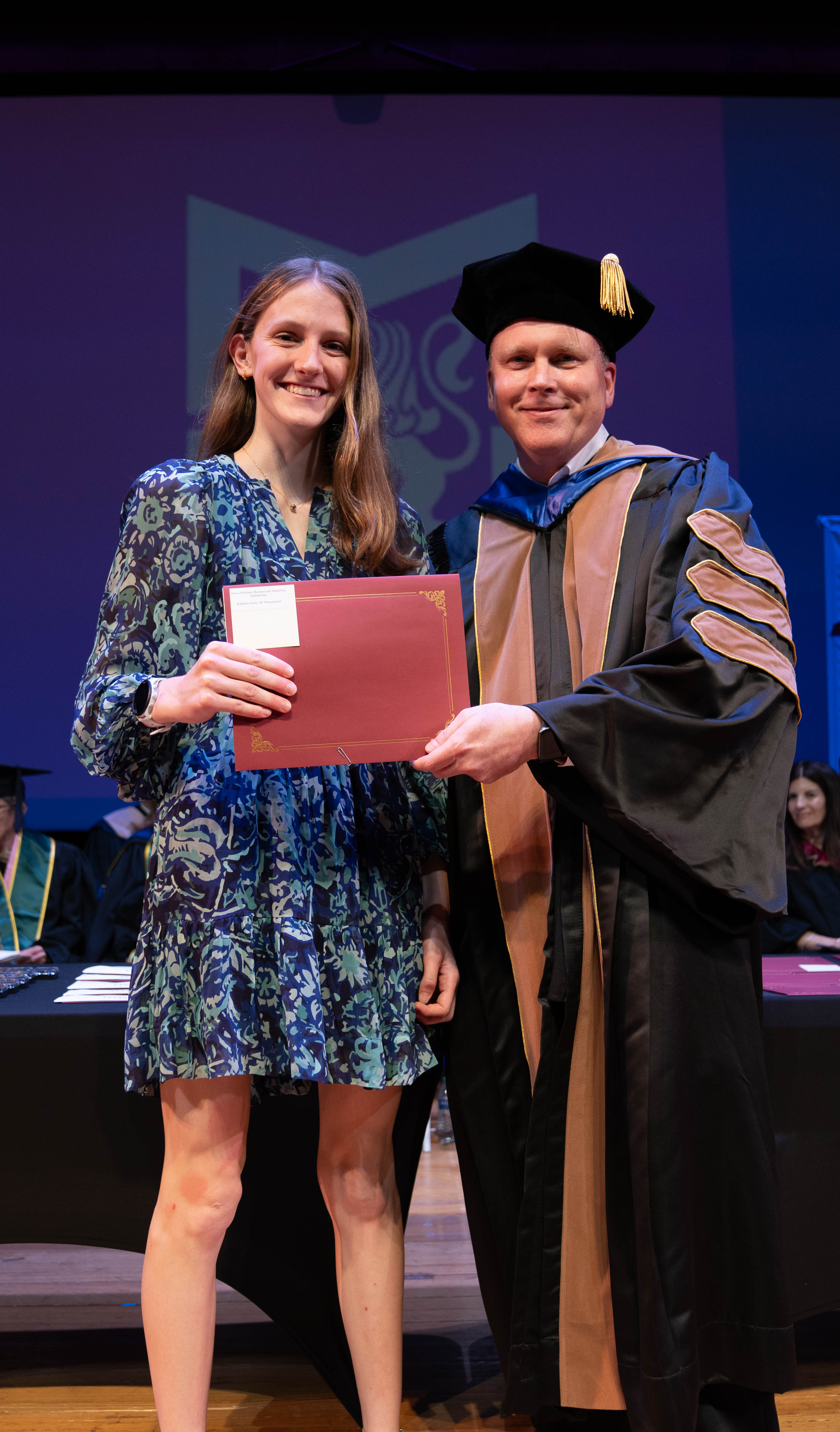 Kathleen Healy with Brian O'Neill, D.B.A