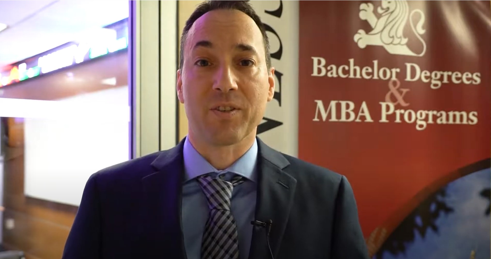 Molloy University Professor Dan Ball