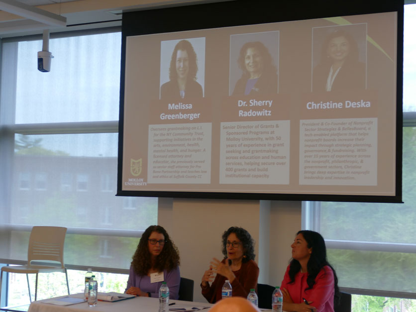Molloy School of Business nonprofit conference