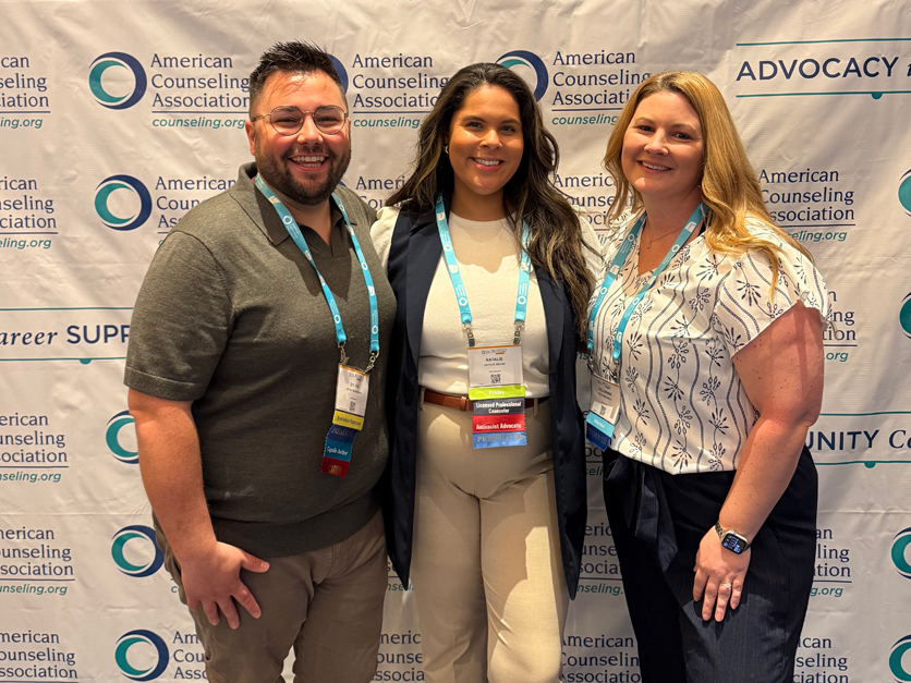 Faculty at the ACA conference in Orlando in 2025