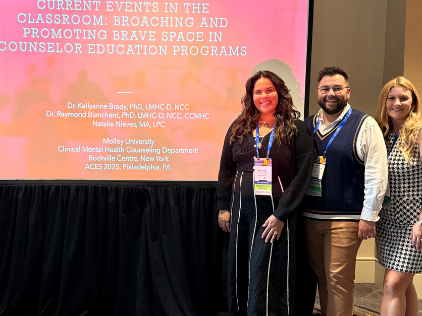 Faculty presenting at the ACES conference in Philadelphia in 2025