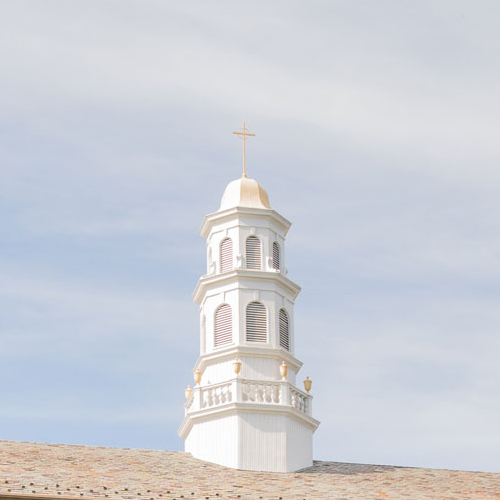 Cupola on a building on the Molloy University campus