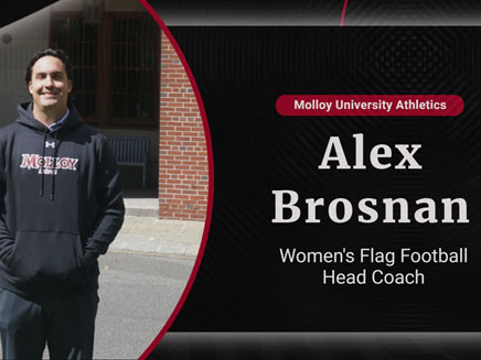 Alex Brosnan, Head Coach of the Women's Flag Football Team