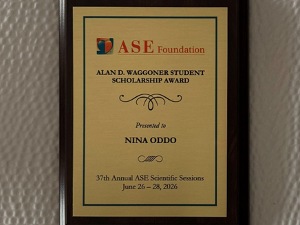2026 Alan D. Waggoner Student Scholarship Award