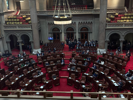 Capitol meeting room in Albany