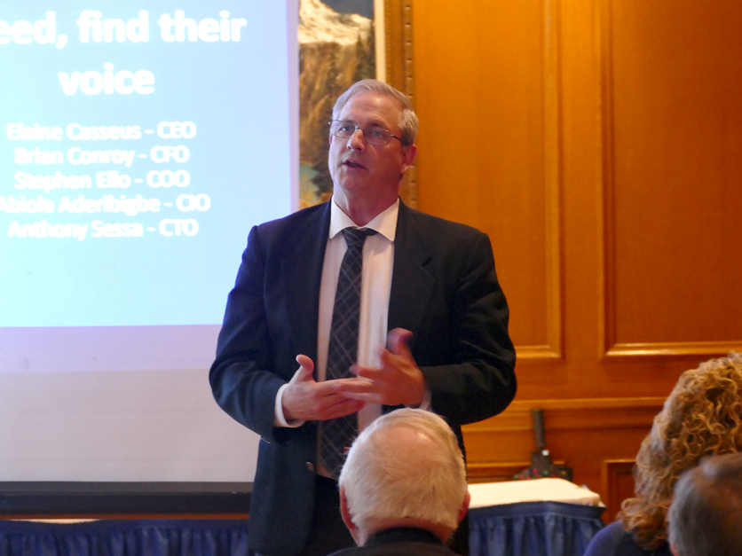 Bruce Haller lectures on ethical leadership