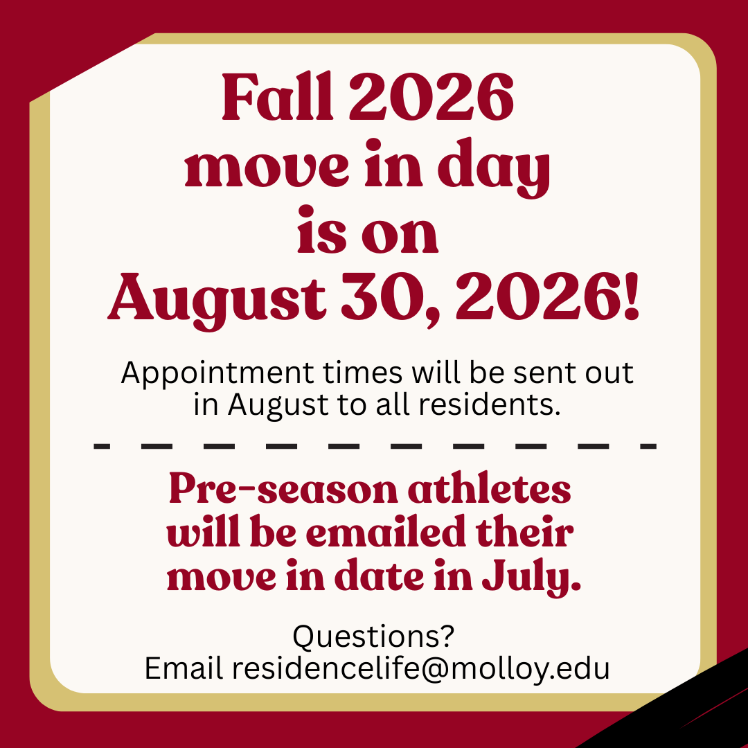 Information about move in day