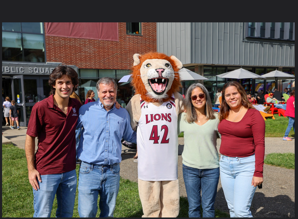 Family from Family and alumni weekend