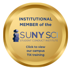 SUNY Sci Gold Button