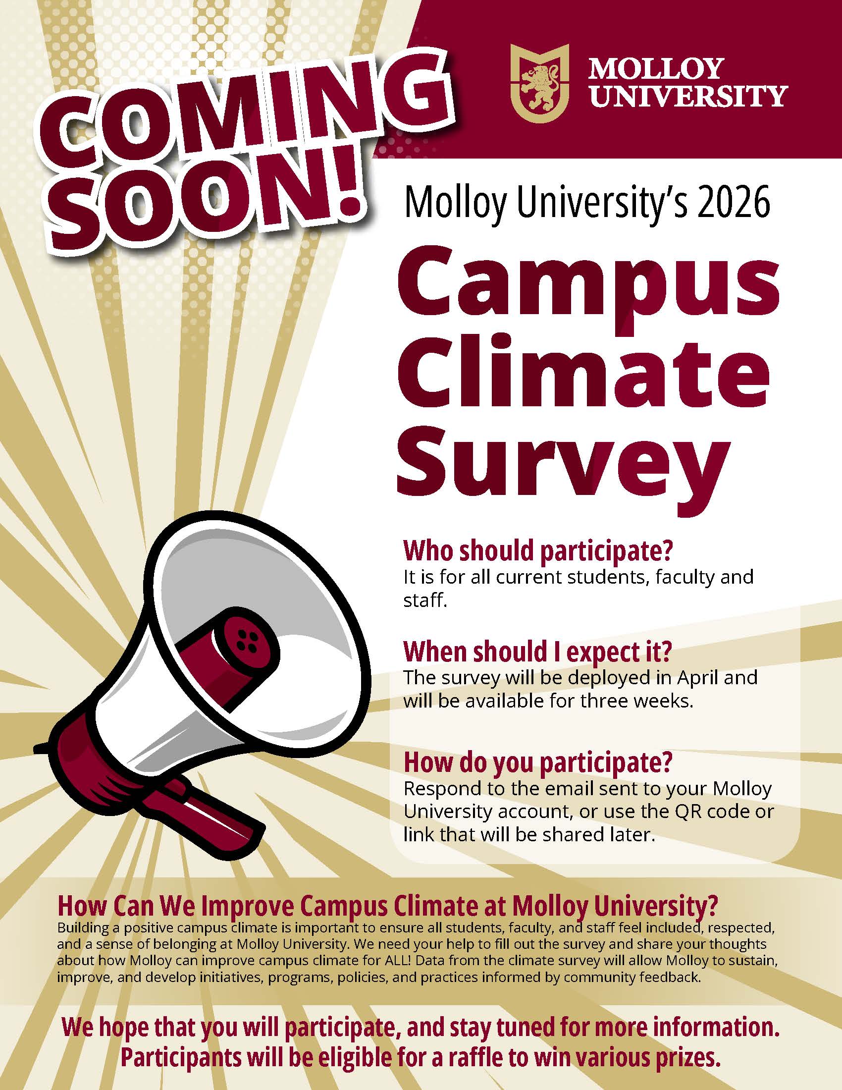 Campus Climate Survey Flyer
