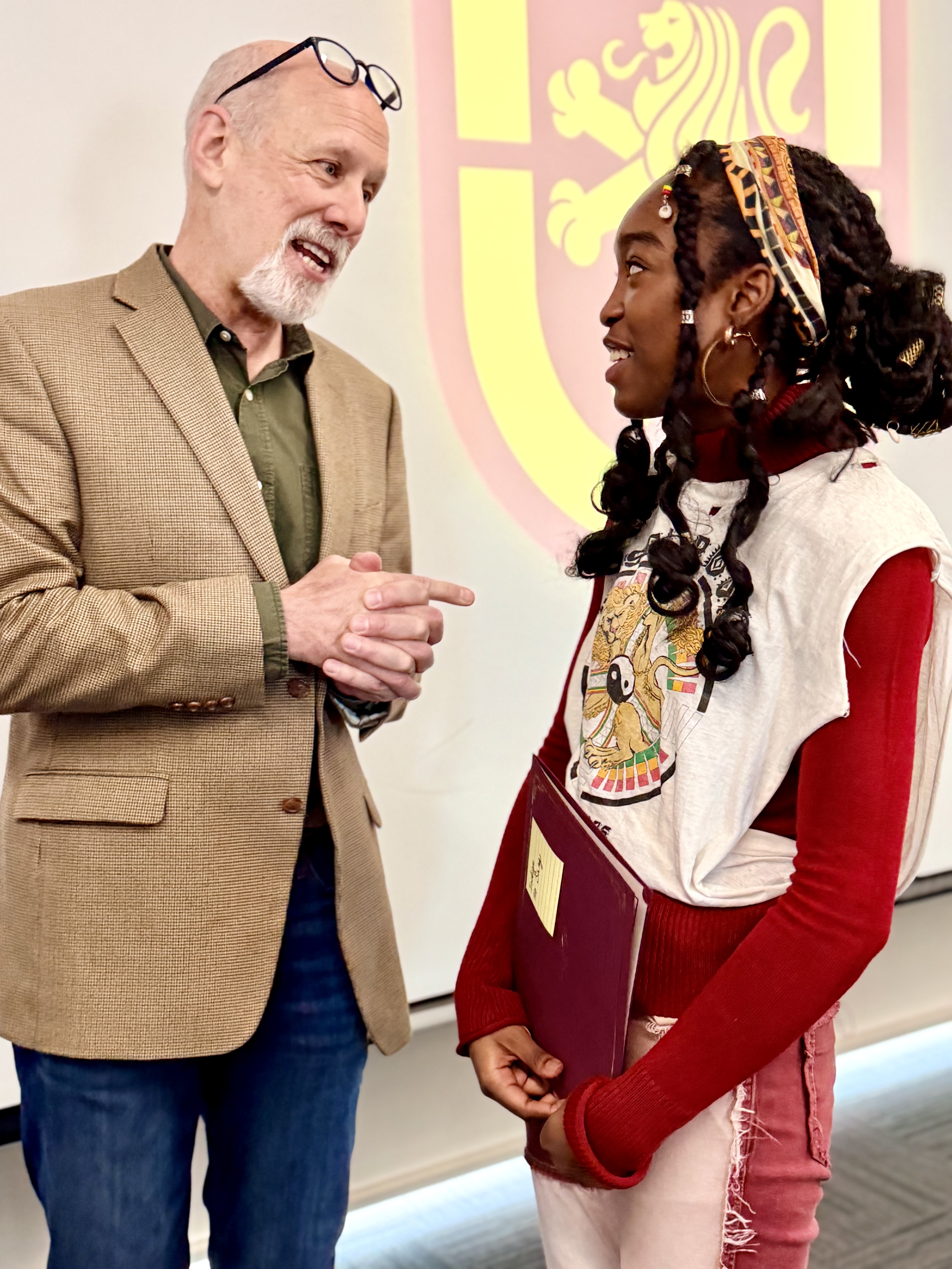 MLK Day of Service presenters in conversation