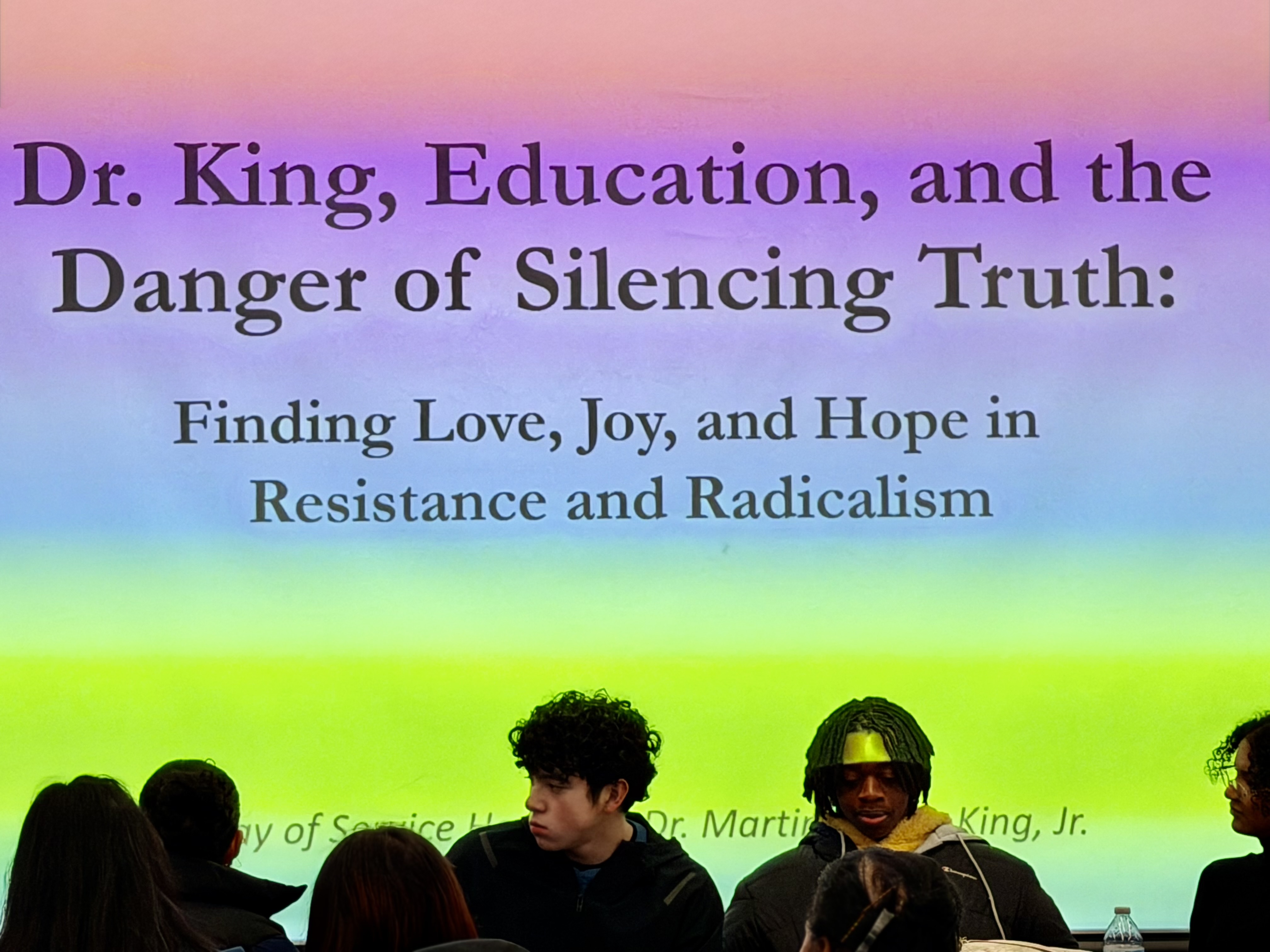 Keynote presentation slide.