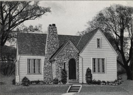 Photo of home from a 1930 catalogue