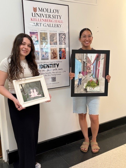 Cupola atop a building on the Molloy University campus