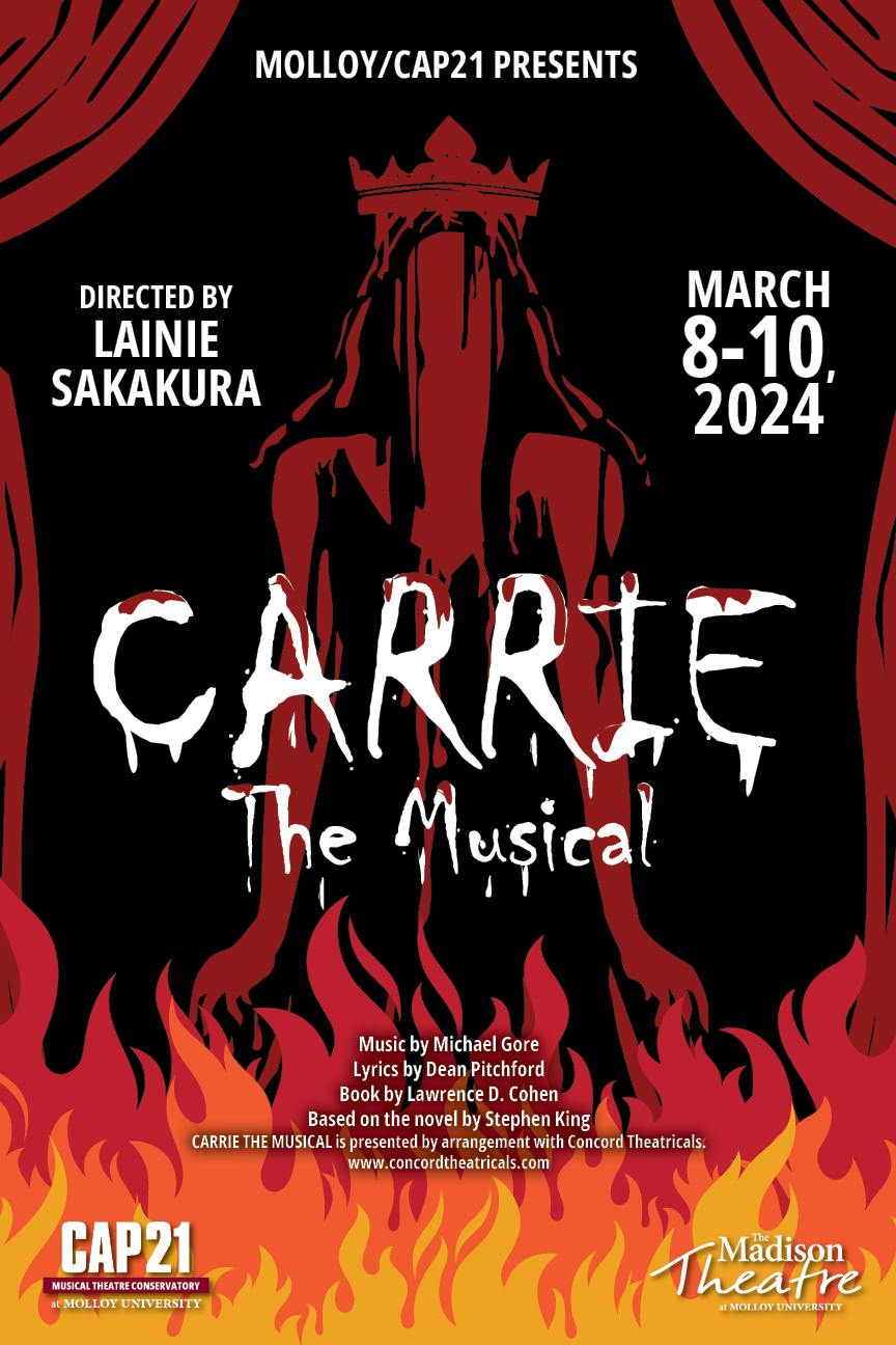 Cap 21 poster for Carrie the Musical 