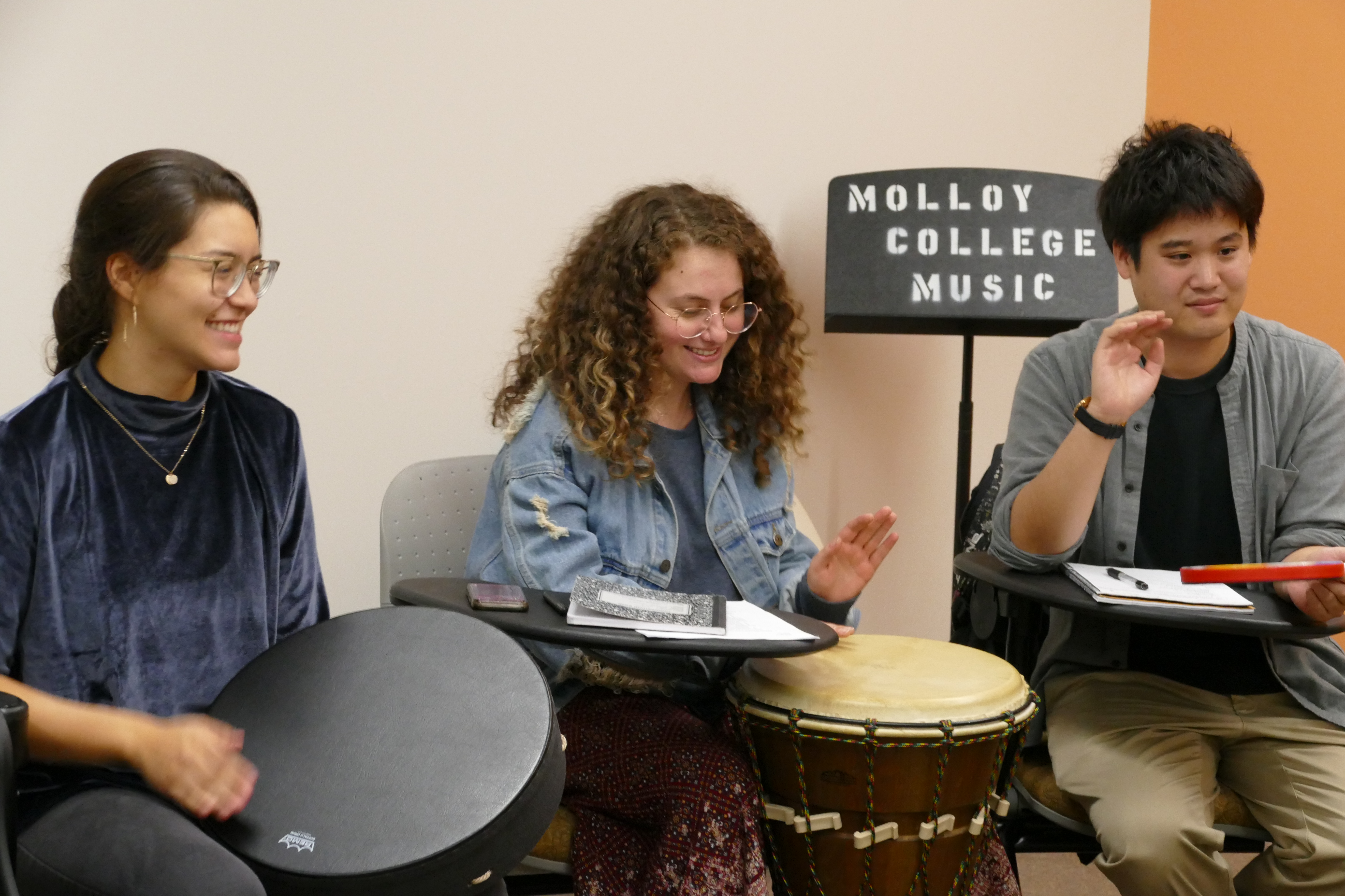 Molloy University music therapy