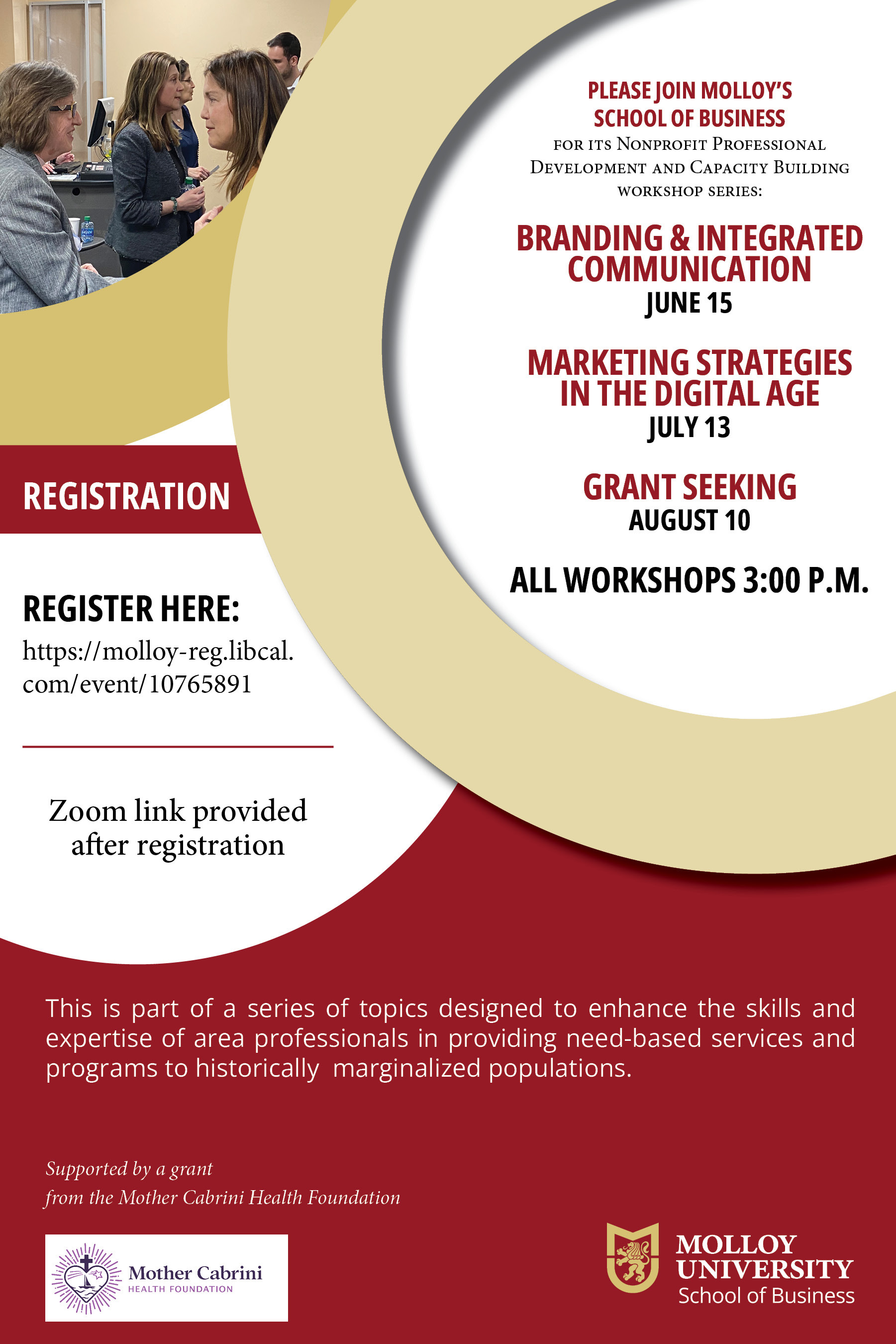 Mission and Marketing workshop on May 24, 2023