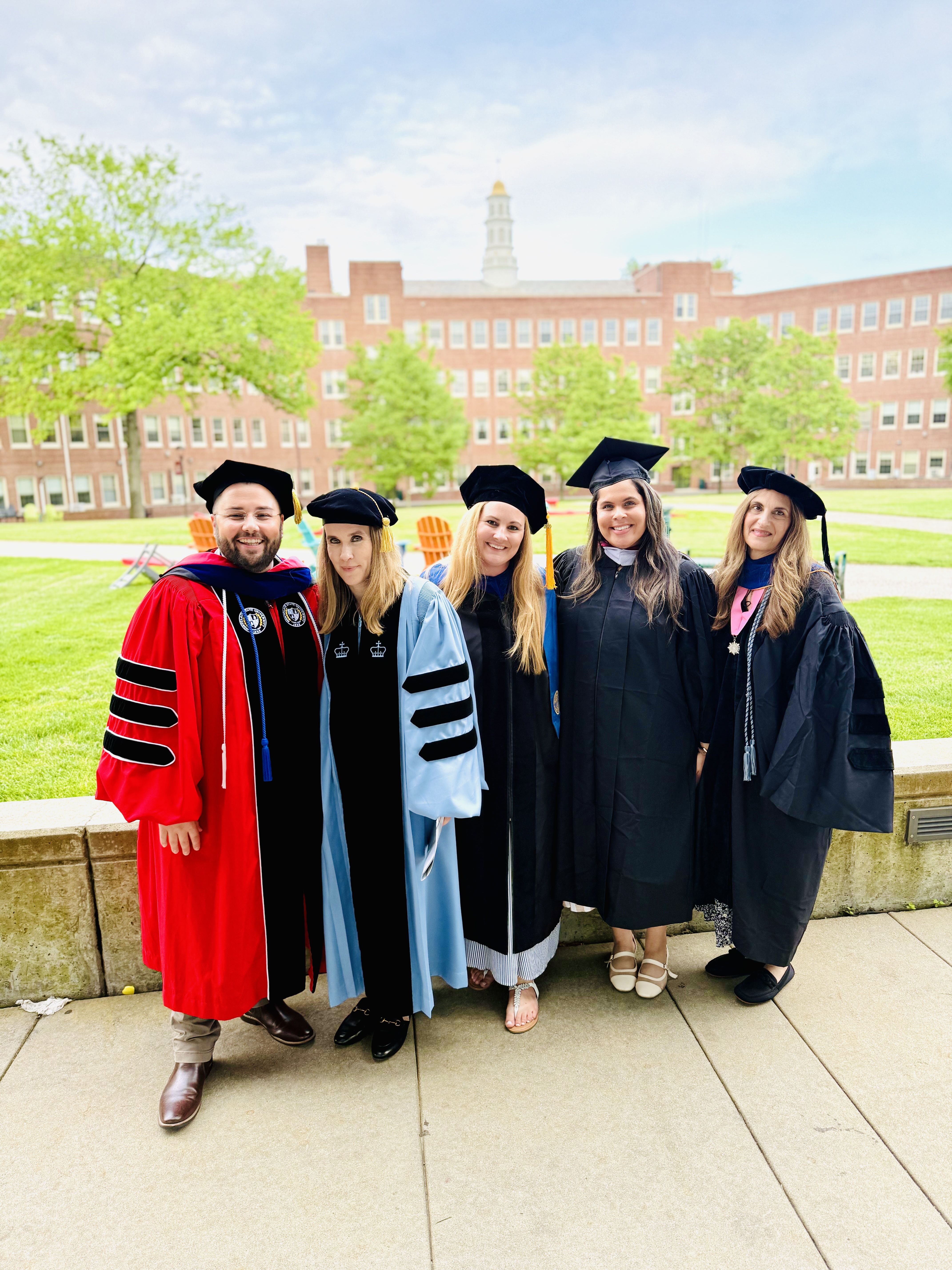 Faculty at Graduation